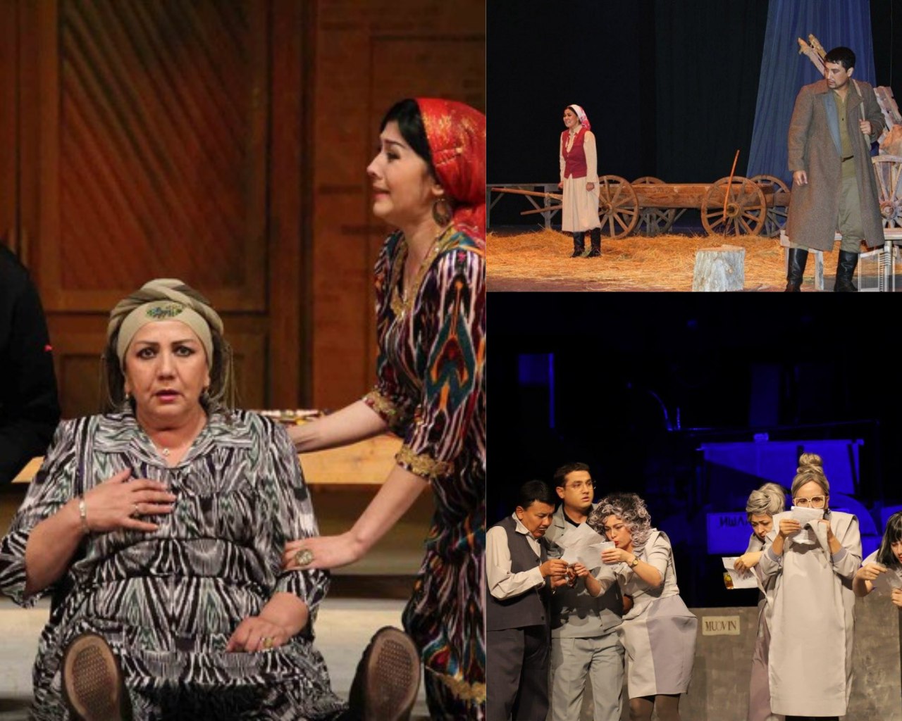 Toshkent shahridagi teatrlarning 17-yanvar, chorshanba kungi repertuari